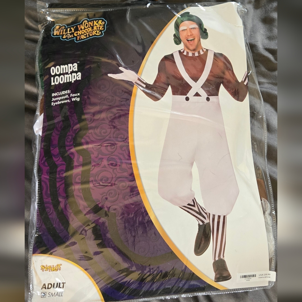Willy Wonka Oompa Loompa Costume